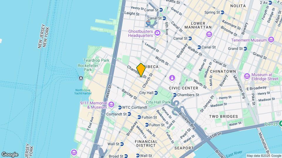 54 Warren St Mapa y Detalles de la Ubicación
