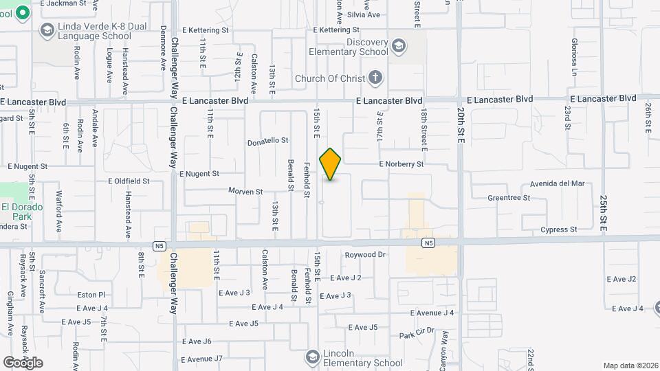44526 15th St E Mapa y Detalles de la Ubicación