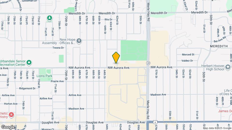 4203 62nd St Map and Location Details