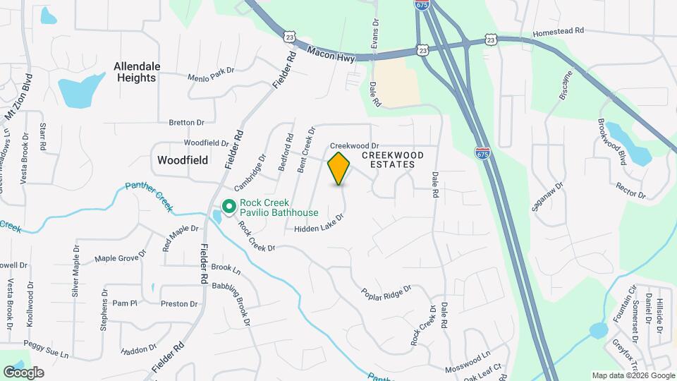 6745 Hidden Lake Dr, Unit 5105 Bell #1 Map and Location Details