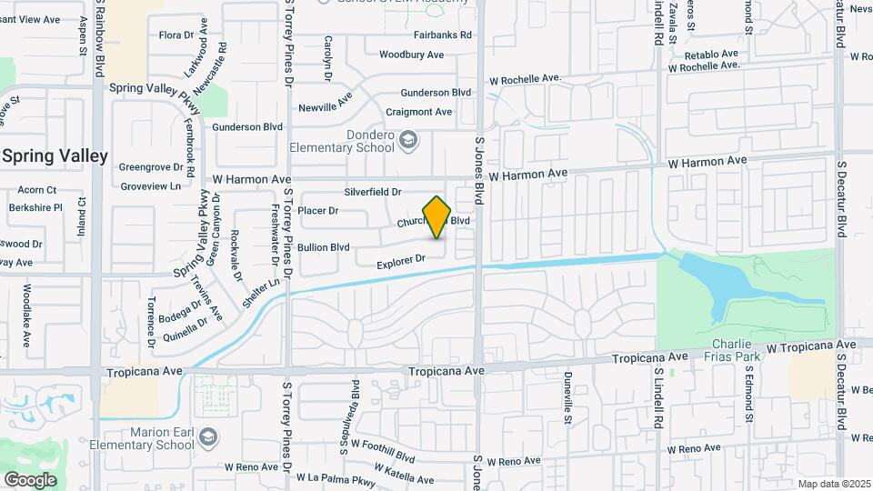 6191 Bullion Blvd Mapa y Detalles de la Ubicación