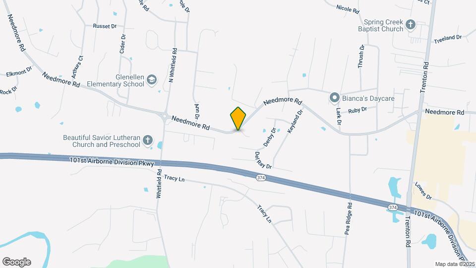 718 Needmore Rd Map and Location Details