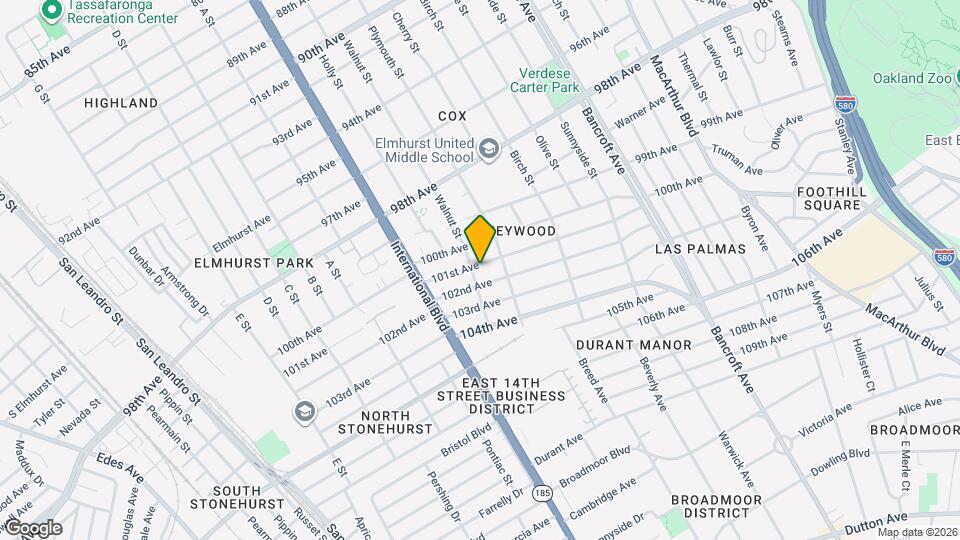 1606 101st Ave Map and Location Details