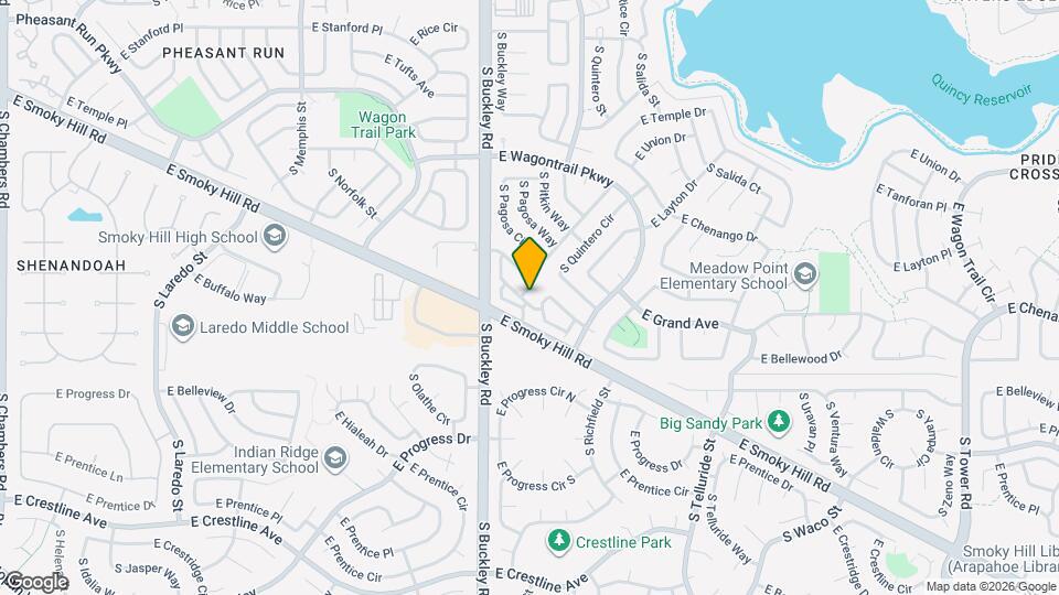 16991 E Chenango Ave, Unit A Mapa y Detalles de la Ubicación