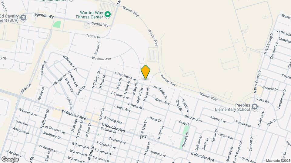 1806 Mulford St Map and Location Details