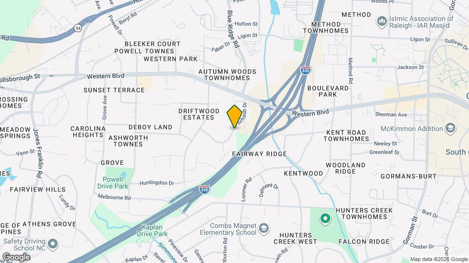 1135 Schaub Dr Map and Location Details