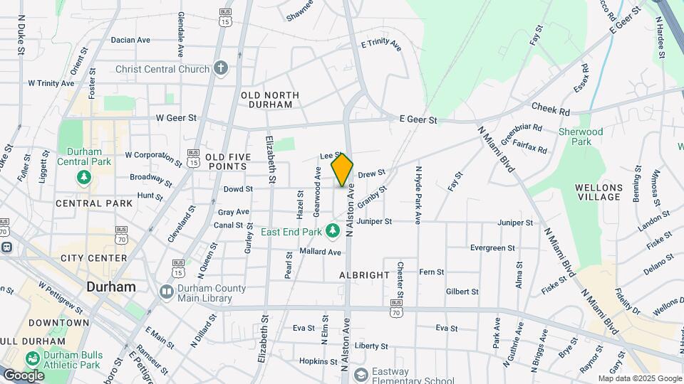 806 Dowd St Map and Location Details