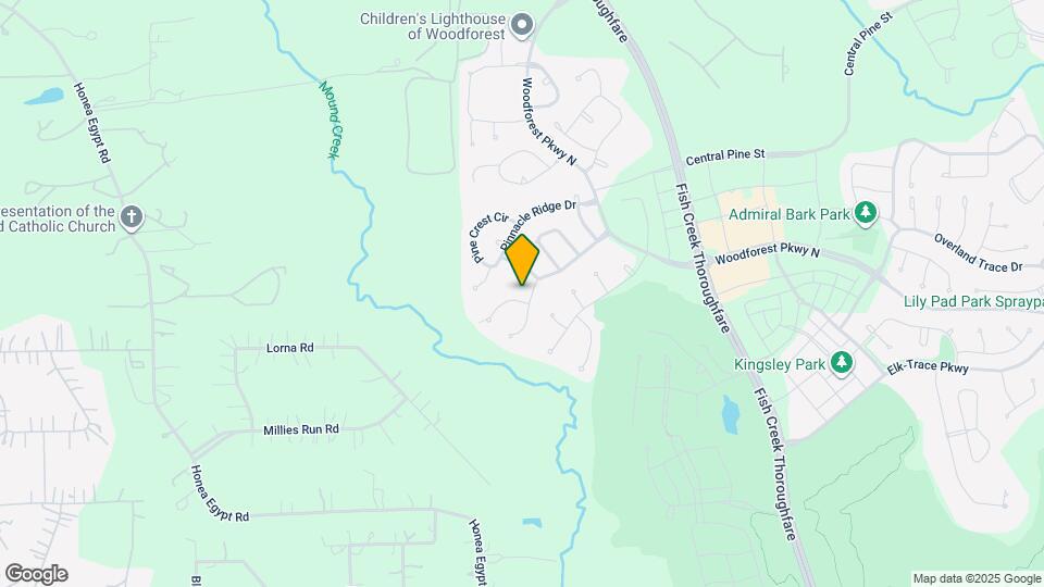 208 Forest Peak Way Map and Location Details