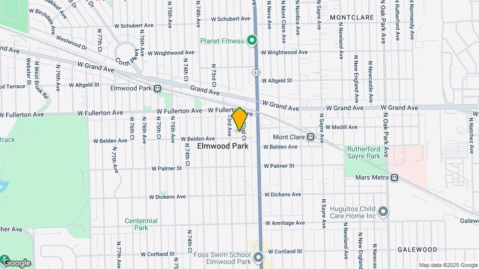 7226 W Belden Ave, Unit 2 Map and Location Details