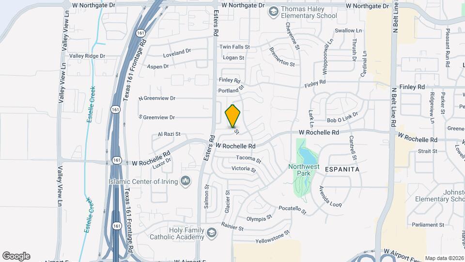 2937 Laramie St Map and Location Details