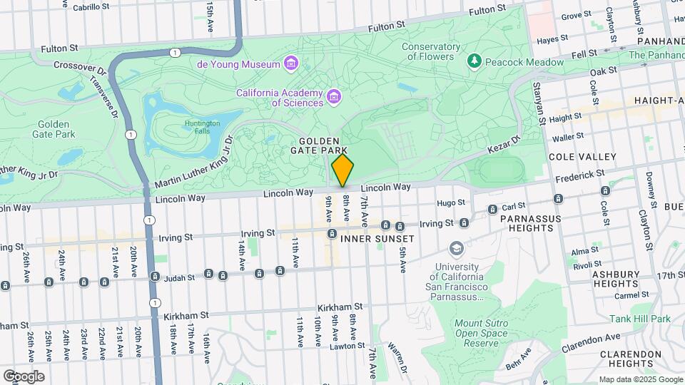 701 Lincoln Way Map and Location Details