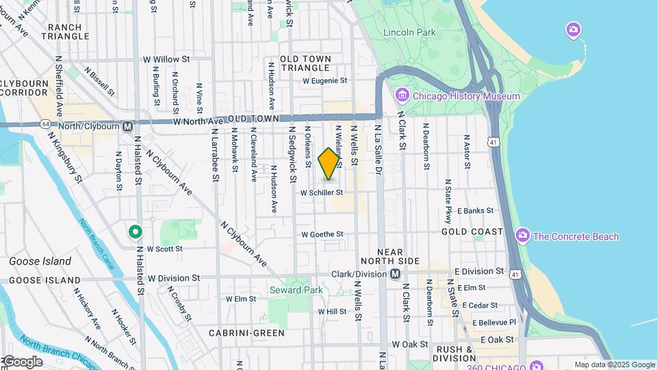 1411 N North Park Ave Mapa y Detalles de la Ubicación