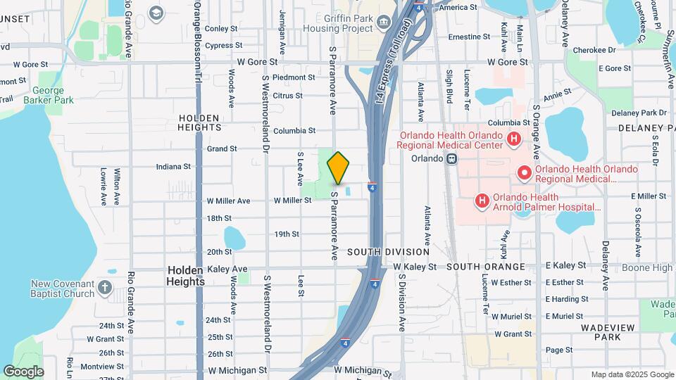 1507 S Parramore Ave Map and Location Details