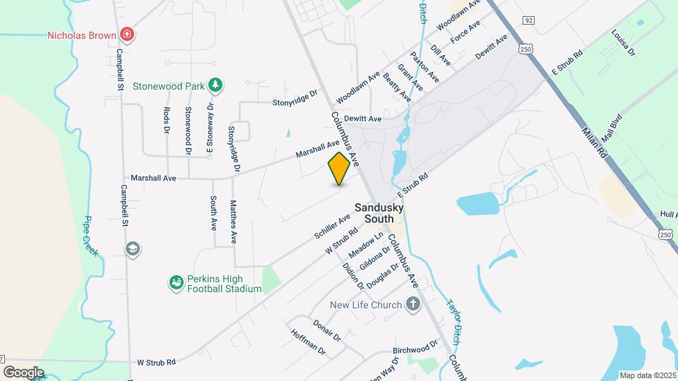 103 Brook Blvd Map and Location Details