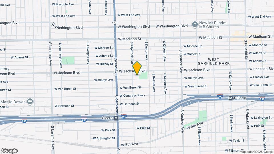 4644 W Gladys Ave Map and Location Details