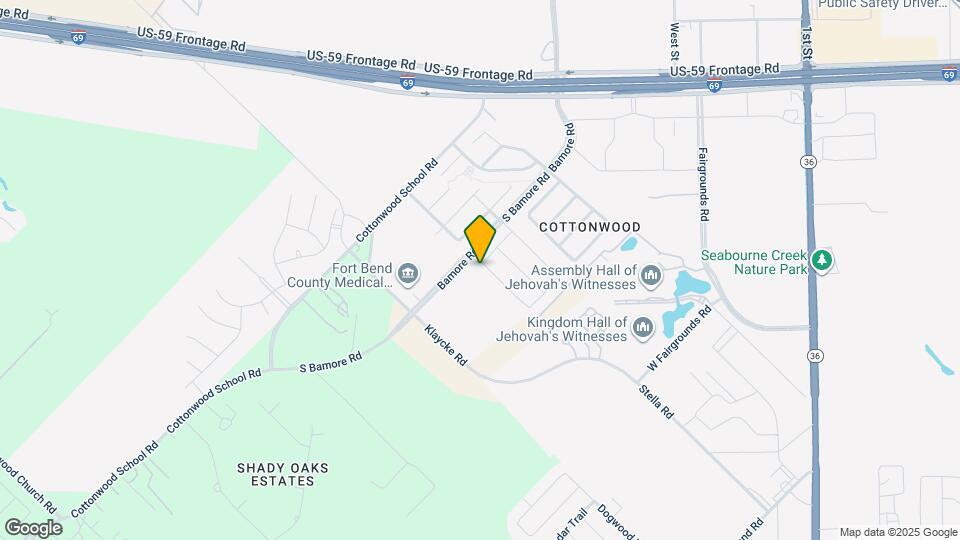 806 Coffee Mill Creek Ln Map and Location Details