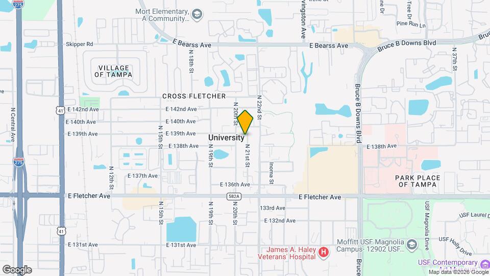 13808 N 21st St Map and Location Details