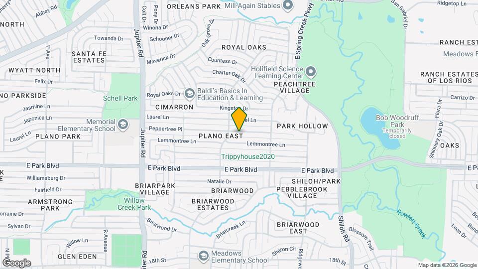 2906 Peppertree Pl Map and Location Details