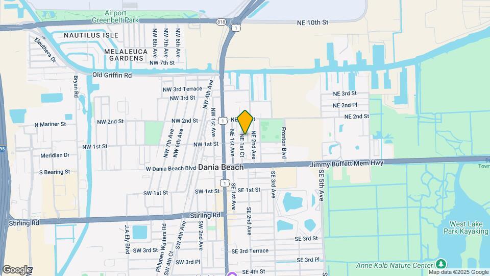 106 NE 1st Ct Map and Location Details