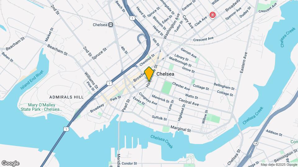 117A Hawthorne St, Unit 3 Map and Location Details