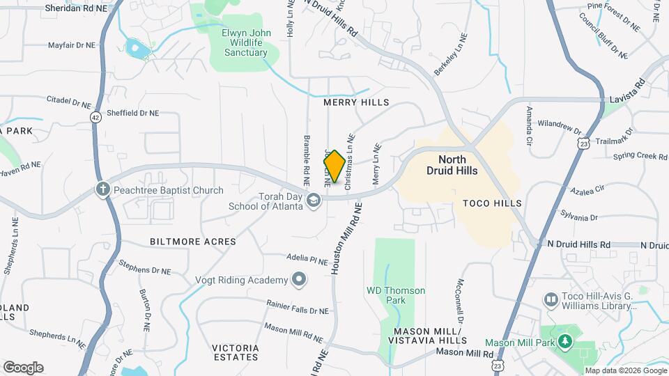 1237 Jody Ln NE Map and Location Details