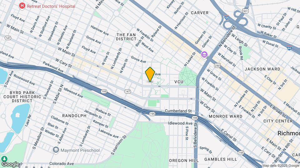 4 N Harrison St Mapa y Detalles de la Ubicación