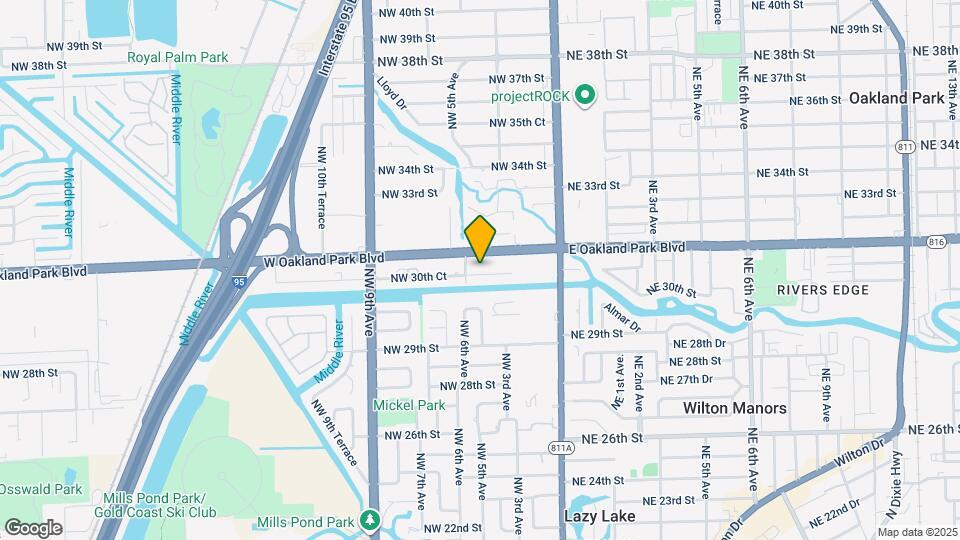 501 NW 30th Ct Map and Location Details