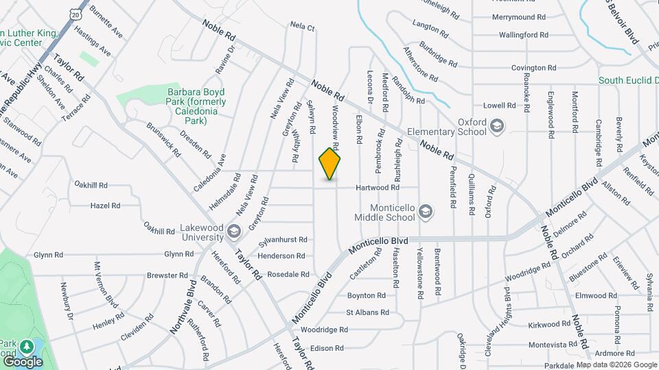 1008 Woodview Rd Map and Location Details