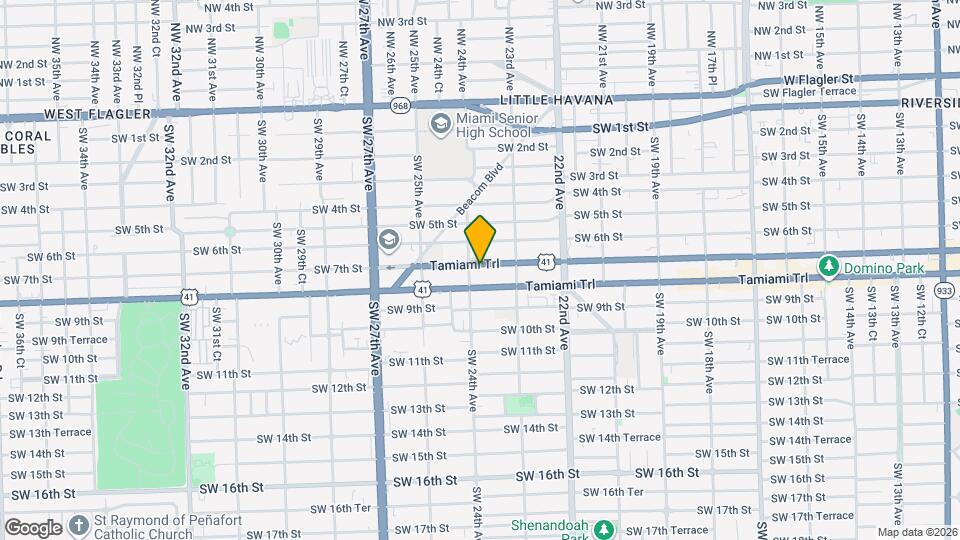 2380 SW 7th St Map and Location Details