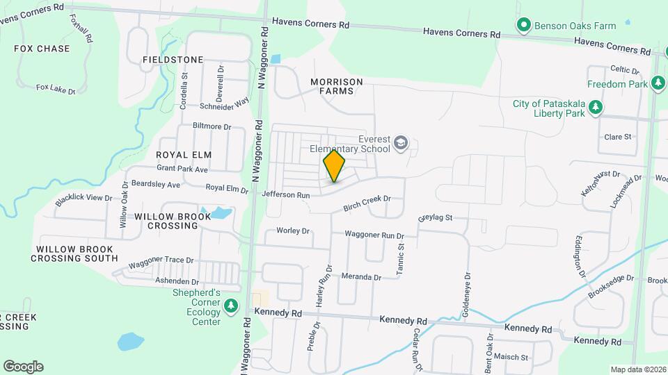 7780 Jefferson Run Map and Location Details