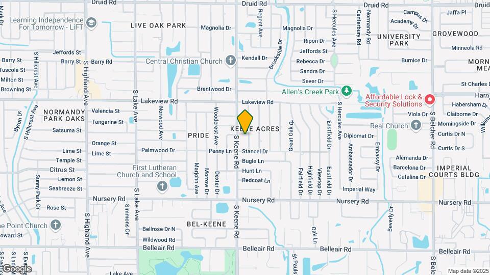 1354 Whitacre Dr Map and Location Details