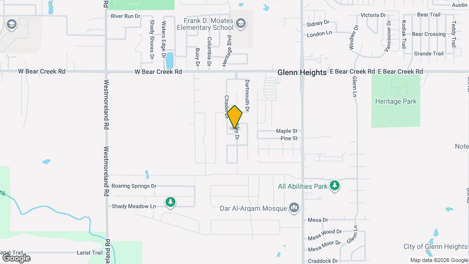 1901 Berkley Dr Map and Location Details