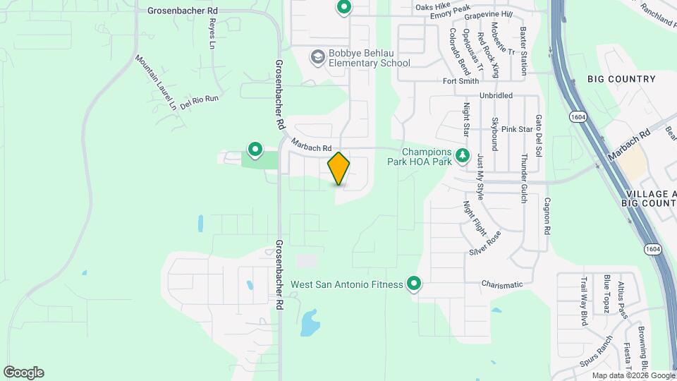 2935 Thackery Groove Map and Location Details