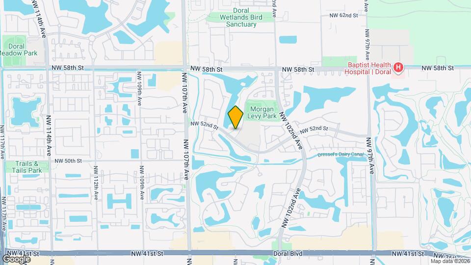 5230 NW 104th Ct Map and Location Details