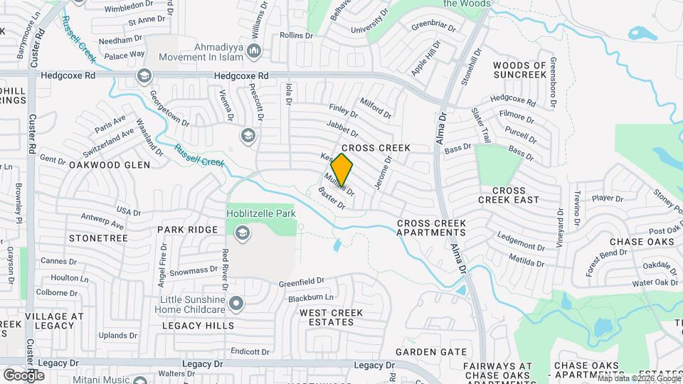 1308 Mullins Dr Map and Location Details