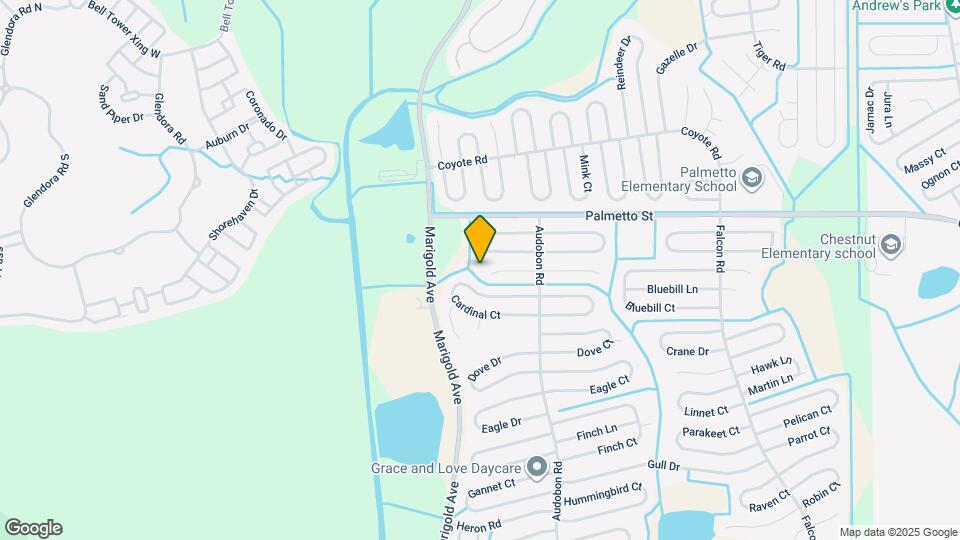 419 Blackbird Way Map and Location Details