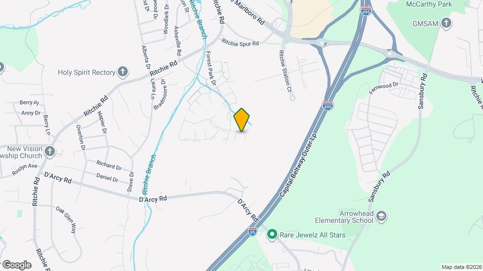 8839 Ritchboro Rd Map and Location Details