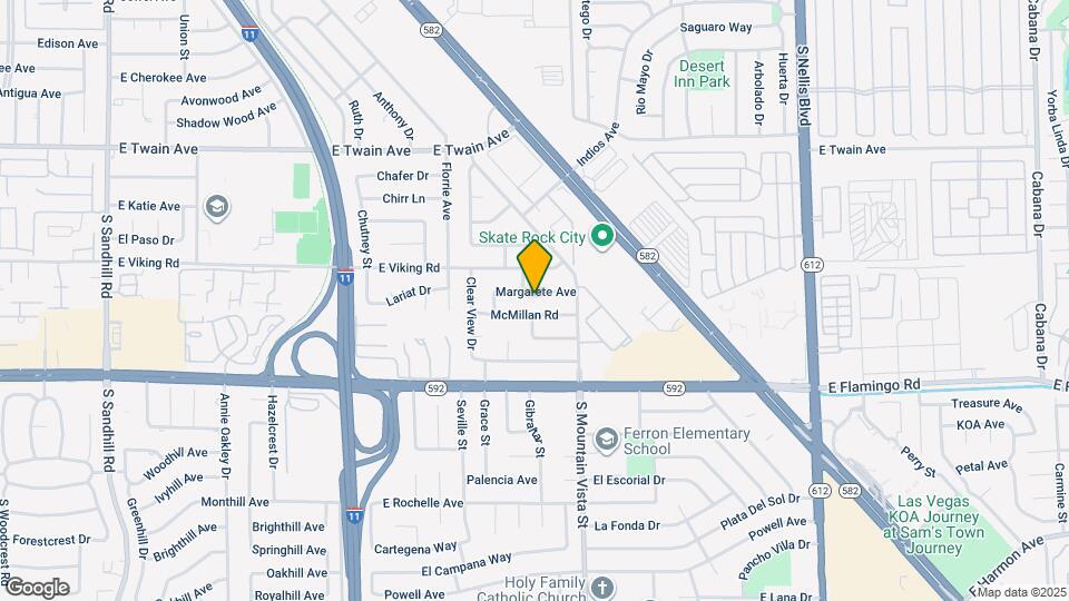 4523 Margarete Ave Map and Location Details