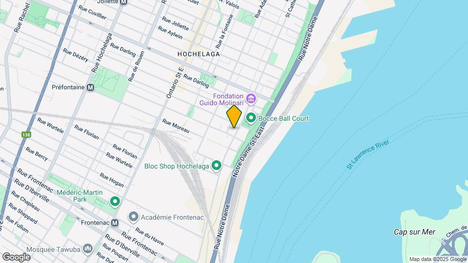 3169 E Sainte-Catherine Rue E Map and Location Details