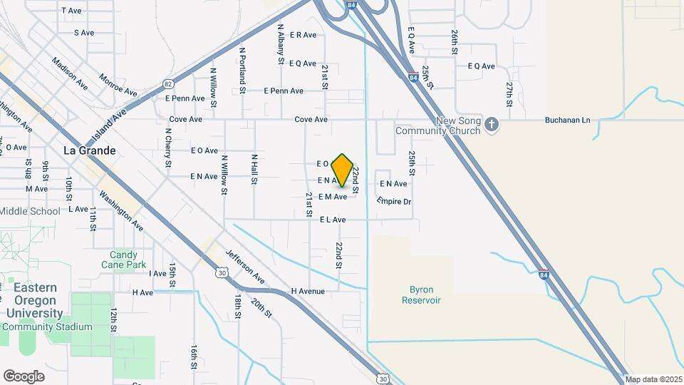 2503 E M Ave Map and Location Details