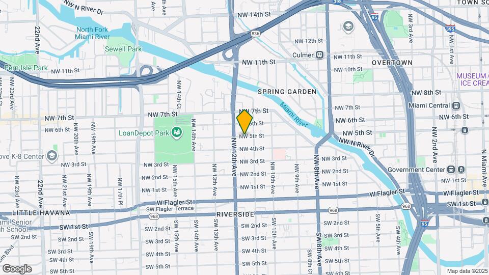 1134 NW 5th St, Unit 6 Mapa y Detalles de la Ubicación