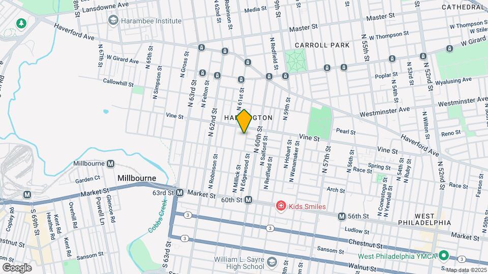 238 N Edgewood St Map and Location Details