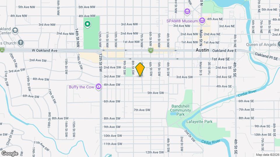 400 7th St SW Map and Location Details