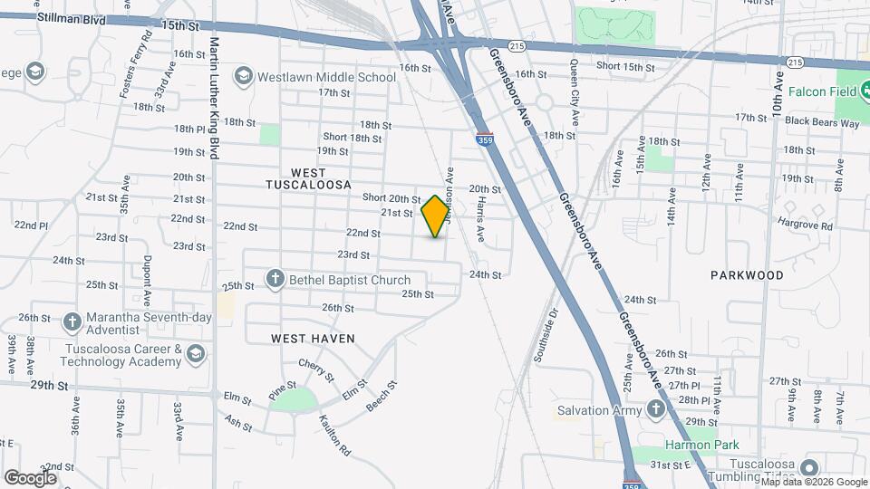 2661 22nd St Map and Location Details