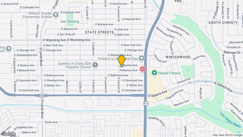 4820 Patterson Ave Map and Location Details