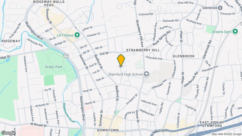Stamford Apartment Complex Map and Location Details