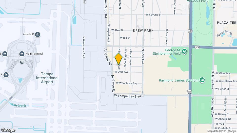 4208 N Manhattan Ave-Unit -1 Map and Location Details