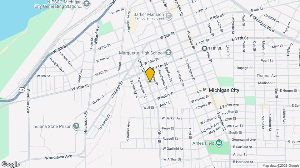 1216 Ohio St, Unit Unit 1 - Lower Map and Location Details