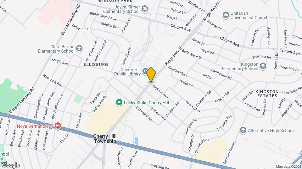 Lawnside Plaza Apartments Map and Location Details