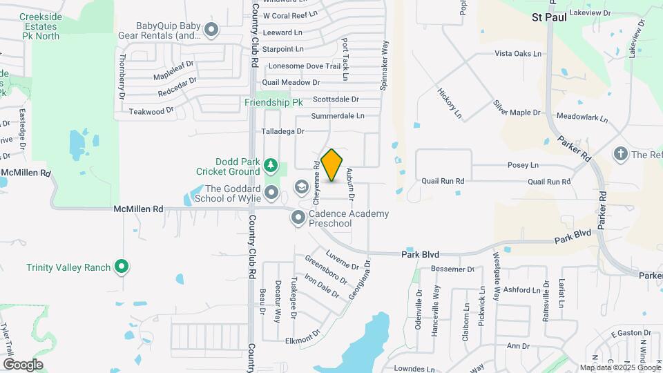 1309 Huntsville Dr Map and Location Details